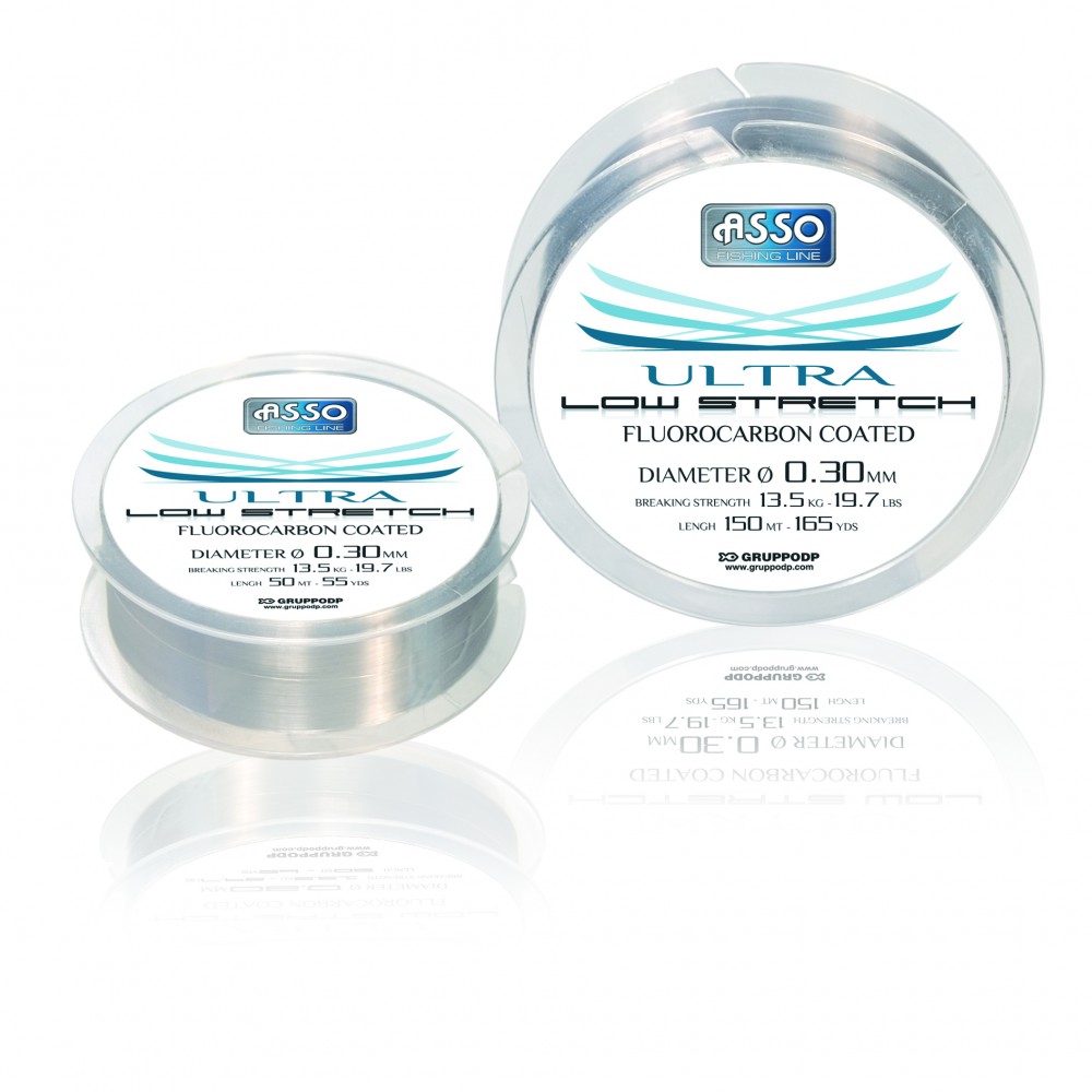 ASSO ULTRA LOW STRETCH 150 μ FLUOROCARBON COATED 0.22 χιλ