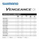 SHIMANO VENGEANCE CX 2.40m 3-21gr