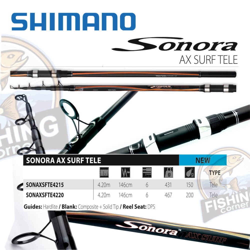 SHIMANO SONORA AX TE SURF CASTING 4.20M 200GR