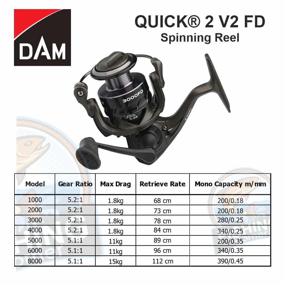 DAM QUICK V2 FD 5+1 BB