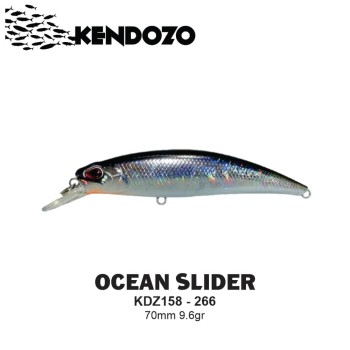 KENDOZO OCEAN SLIDER SINKING 70MM 9.6GR