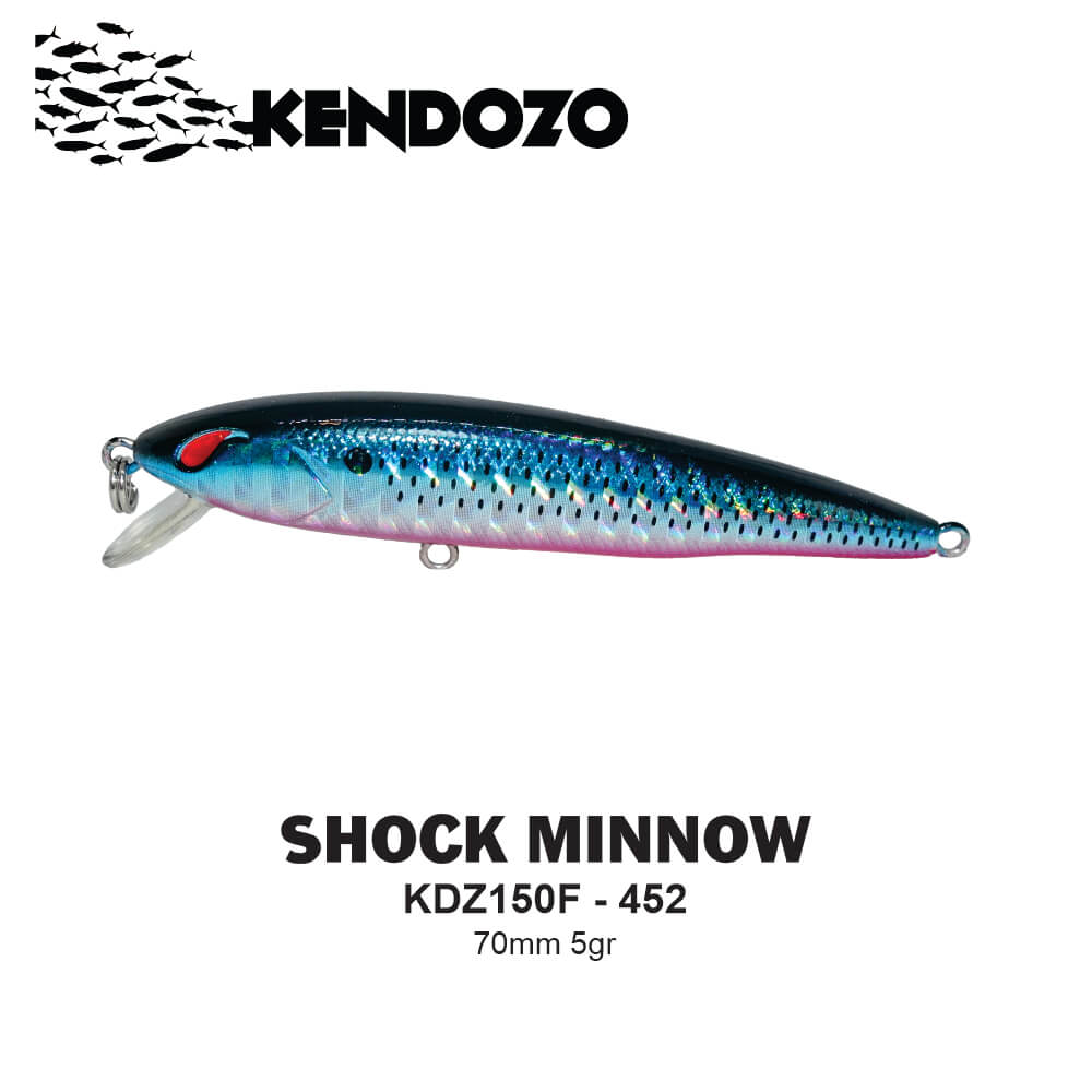 KENDOZO SHOCK MINNOW 70MM 5GR FLOATING
