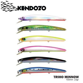 KENDOZO TRIHO MINNOW 130 150MM 23GR