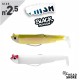 FIIISH BLACK MINNOW N.2.5 COMBO SHORE HEAD 8G