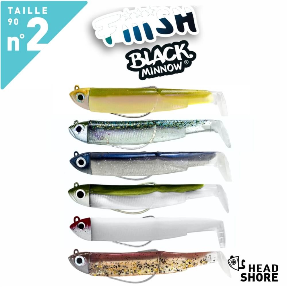 FIIISH BLACK MINNOW N.2 COMBO SHORE HEAD 5G