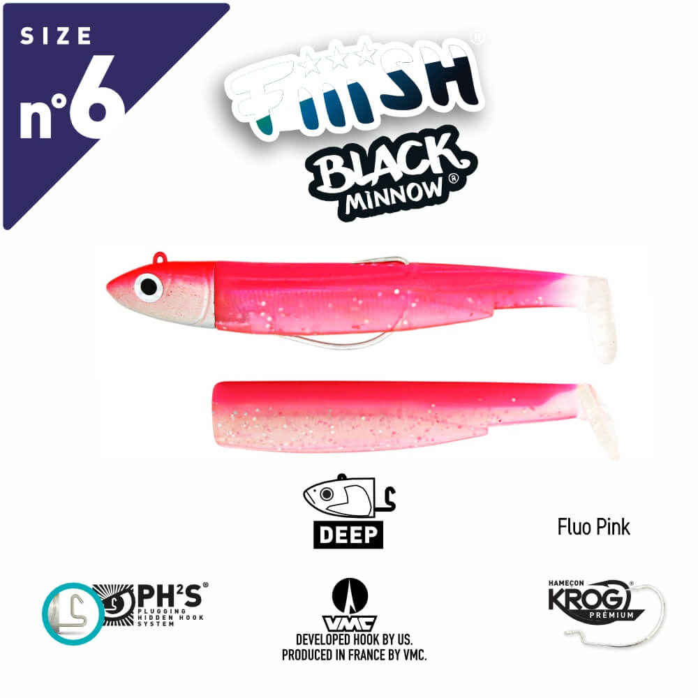 FIIISH BLACK MINNOW N.6 COMBO DEEP HEAD 120G