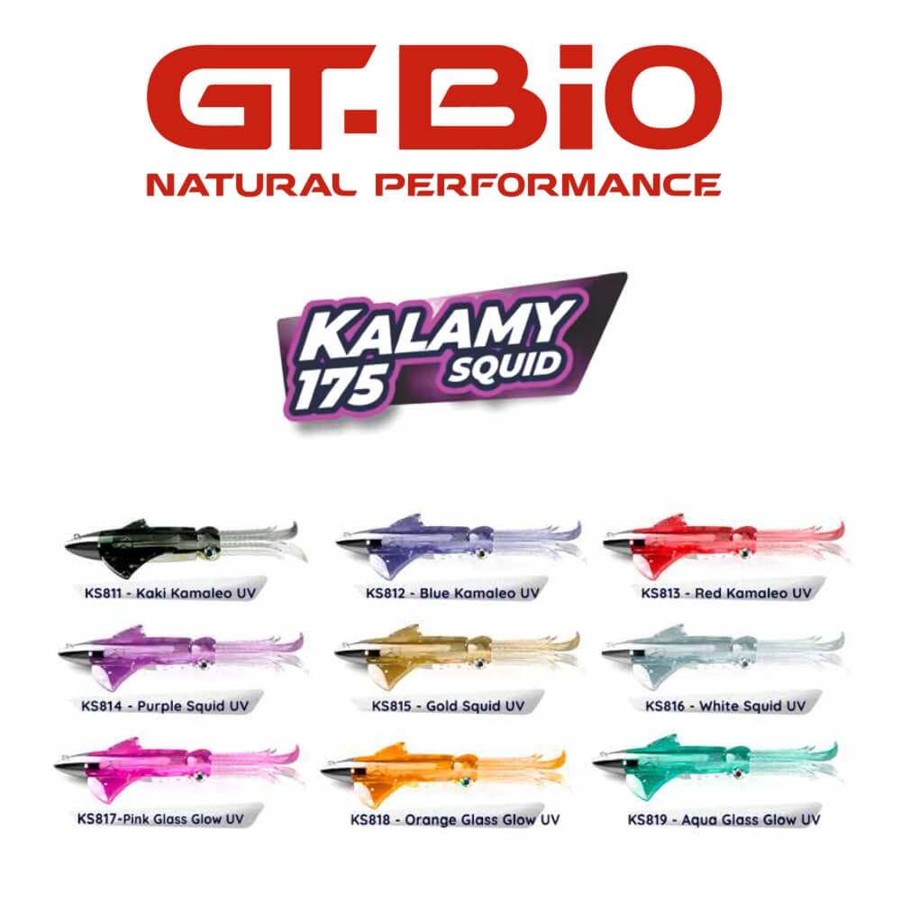 GT-BIO KALAMY 175 SQUID RED KAMALEO UV 120gr KS813