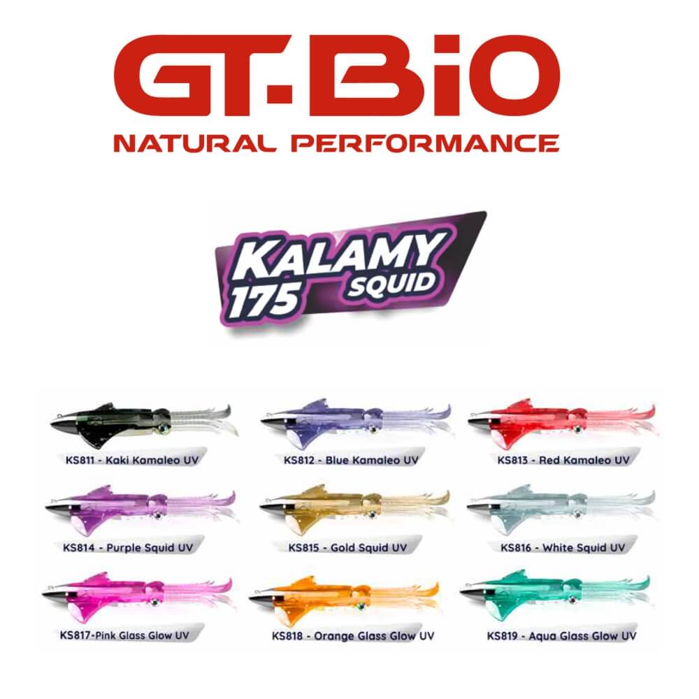 GT-BIO KALAMY 175 SQUID KAKI KAMALEO UV 120gr KS811