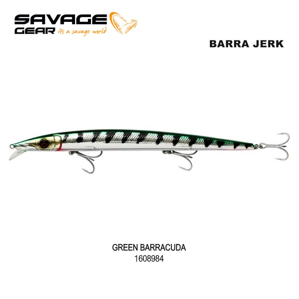 SAVAGE GEAR BARRA JERK SINKING 19cm 29gr