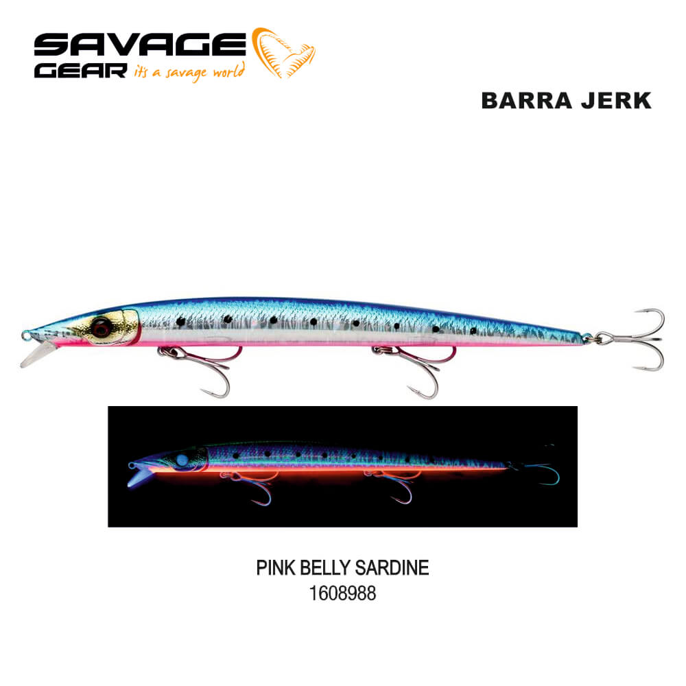 SAVAGE GEAR BARRA JERK SINKING 19cm 29gr