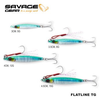 SAVAGE GEAR FLATLINE TG UV 3.5cm 8gr EXTRA FAST SINKING 2-15M