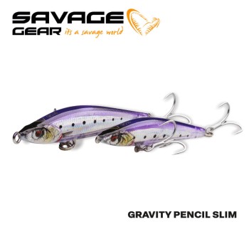 SAVAGE GEAR GRAVITY PENCIL SLIM SINKING 6.5CM 7GR