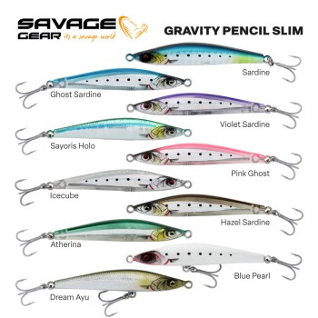 SAVAGE GEAR GRAVITY PENCIL SLIM SINKING 5.5CM 5GR