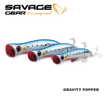 SAVAGE GEAR GRAVITY POPPER FLOATING 11cm 25gr