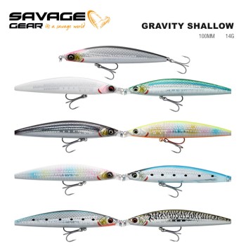 SAVAGE GEAR GRAVITY SHALLOW 10CM 14G FLOATING