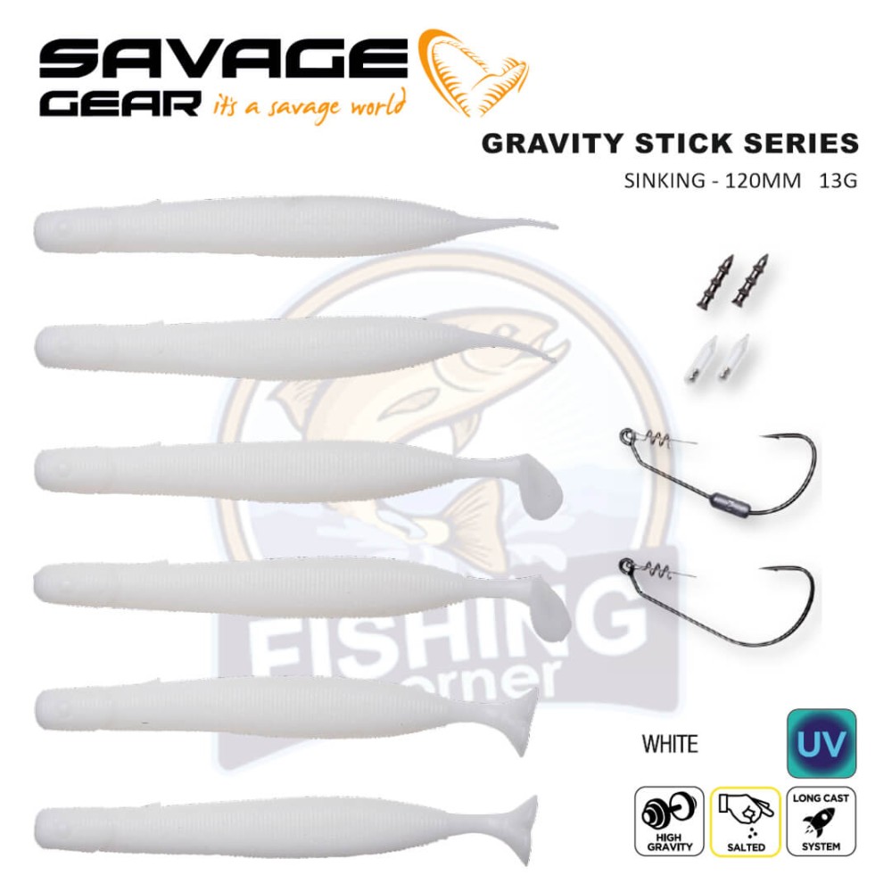 SAVAGE GEAR-GRAVITY STICK MINI KIT 12CM 13G SINKING