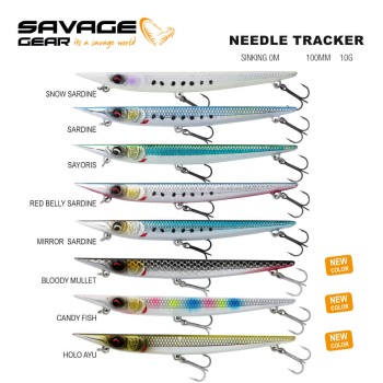 SAVAGE GEAR NEEDLE TRACKER 10CM 10G SINKING