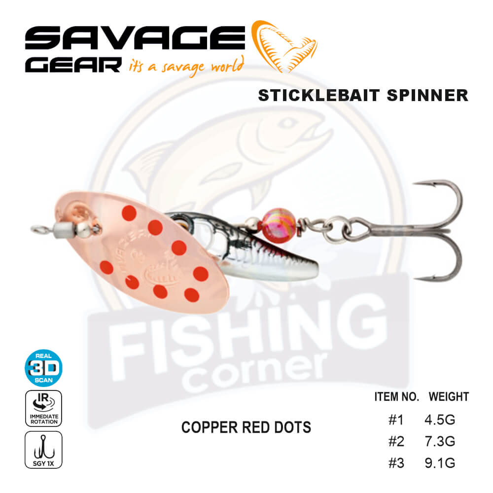 SAVAGE GEAR STICLEBAIT 3 9.1GR SINKING