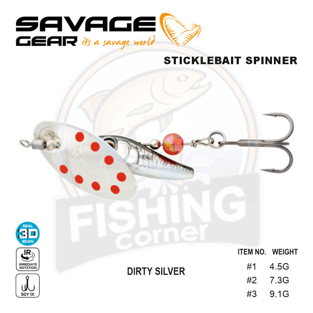 SAVAGE GEAR STICLEBAIT 1 4.5GR SINKING