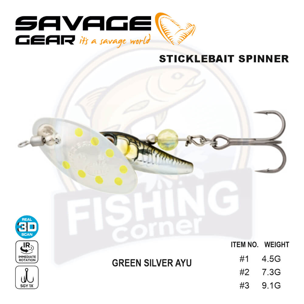 SAVAGE GEAR STICLEBAIT 2 7.3GR SINKING