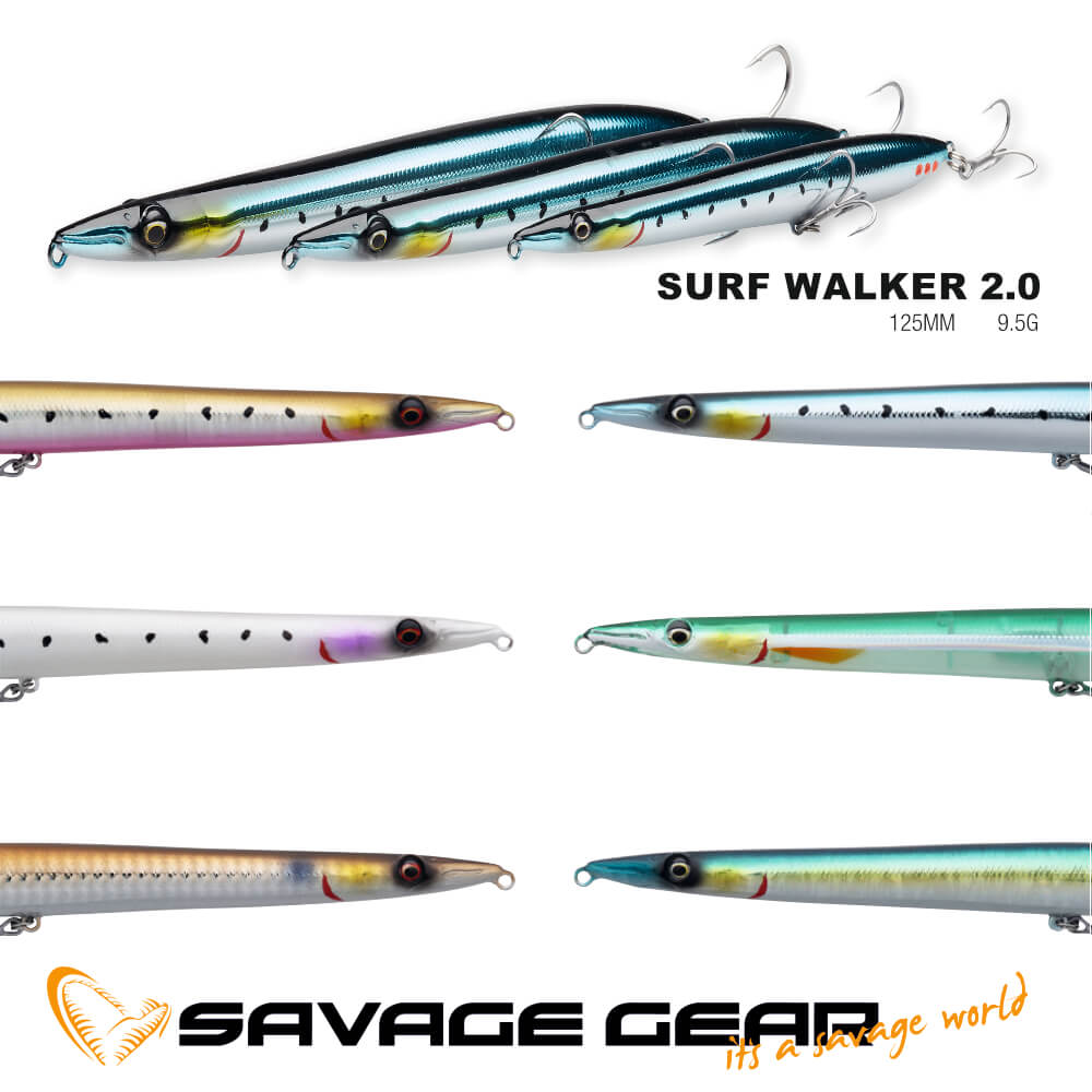 SAVAGE GEAR SURF WALKER 2.0 15.5CM 17G FLOATING