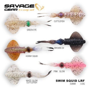 SAVAGE GEAR SWIM SQUID LRF 5cm 0.8gr 