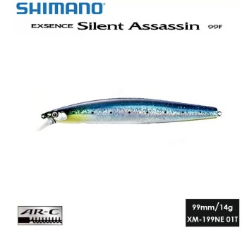 SHIMANO SILENT ASSASSIN 99MM 14GR  FLOATING