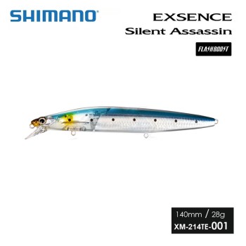 SHIMANO EXSENCE STRONG ASSASSIN FLASHBOOST 125mm 27gr SINKING