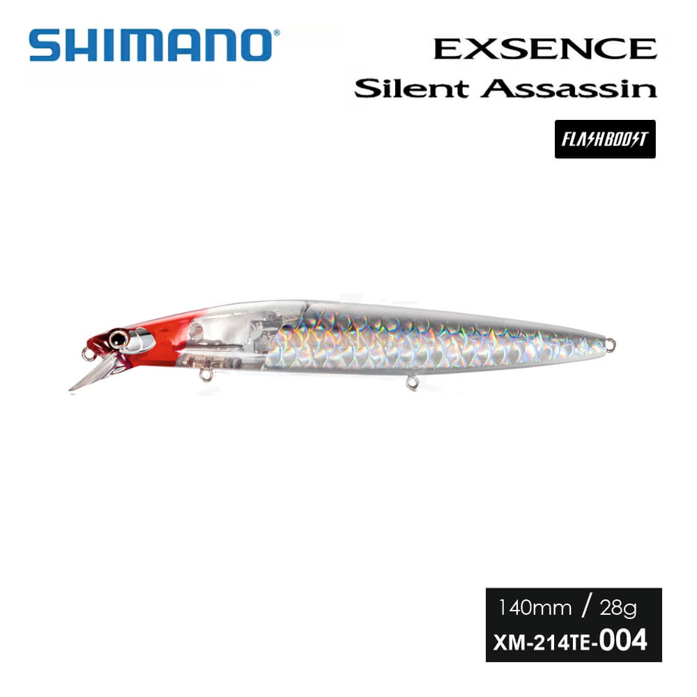 SHIMANO EXSENCE SILENT ASSASSIN FLASHBOOST 140mm 28gr SINKING