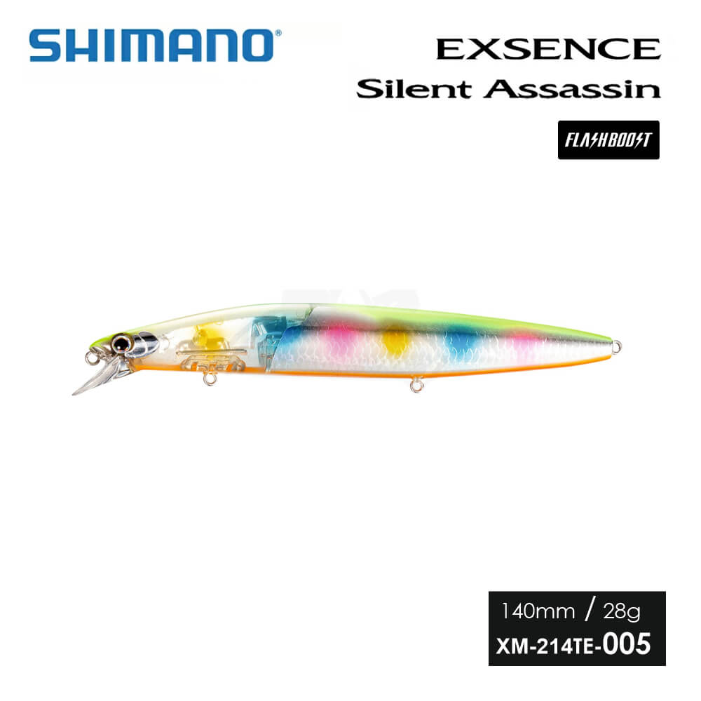 SHIMANO EXSENCE SILENT ASSASSIN FLASHBOOST 140mm 28gr SINKING