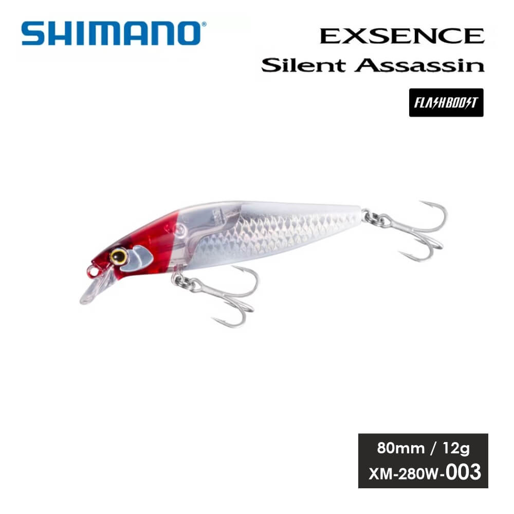 SHIMANO EXSENCE STRONG ASSASSIN FLASHBOOST 80mm 12gr FLOATING