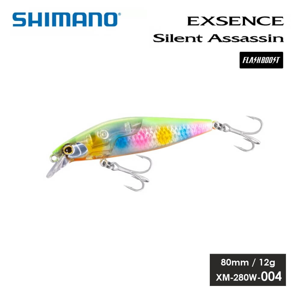 SHIMANO EXSENCE STRONG ASSASSIN FLASHBOOST 80mm 12gr FLOATING