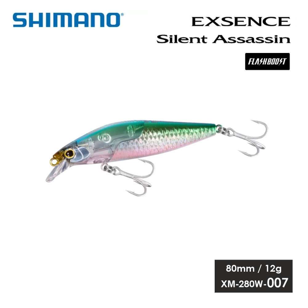 SHIMANO EXSENCE STRONG ASSASSIN FLASHBOOST 80mm 12gr FLOATING