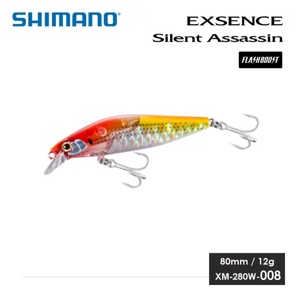 SHIMANO EXSENCE STRONG ASSASSIN FLASHBOOST 80mm 12gr FLOATING