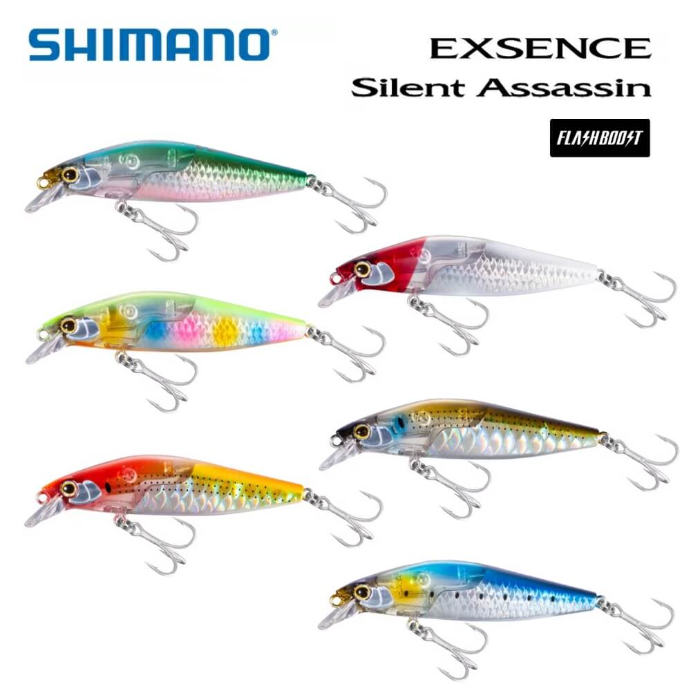 SHIMANO EXSENCE STRONG ASSASSIN FLASHBOOST 80mm 12gr FLOATING