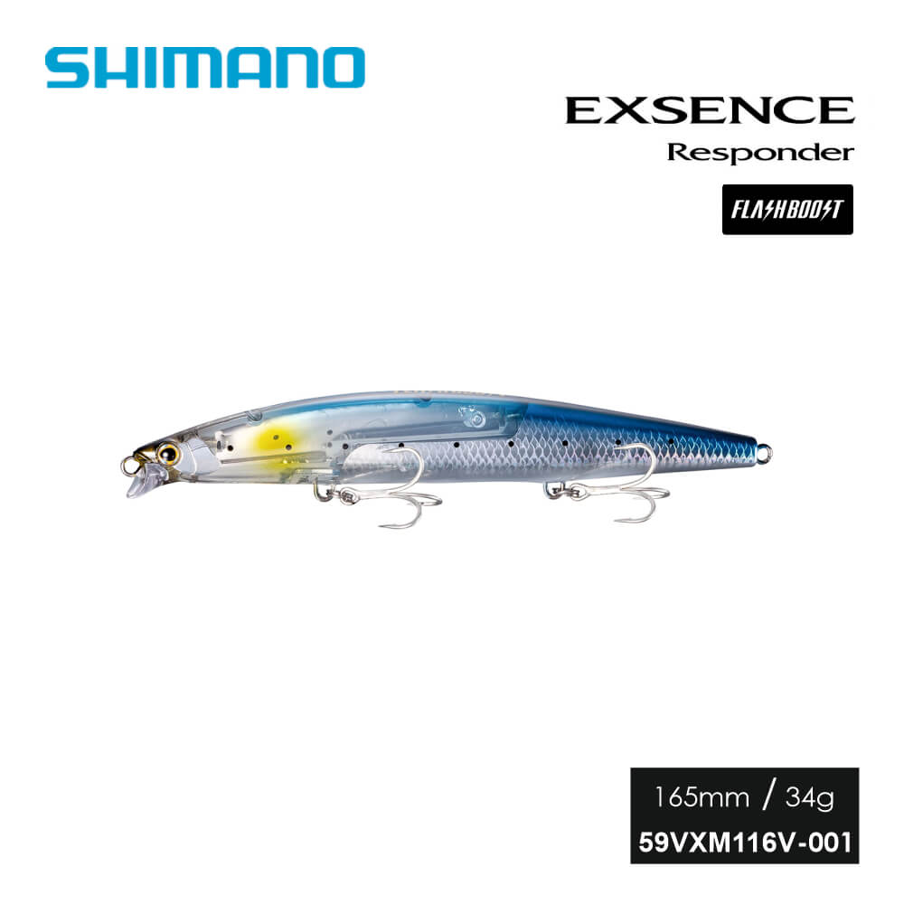 SHIMANO EXSENCE RESPONDER FLASHBOOST 165mm 34gr FLOATING
