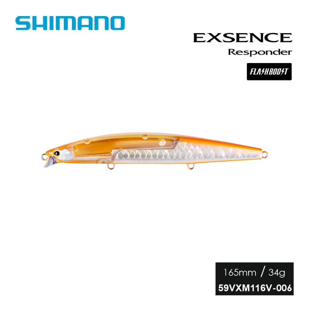 SHIMANO EXSENCE RESPONDER FLASHBOOST 165mm 34gr FLOATING
