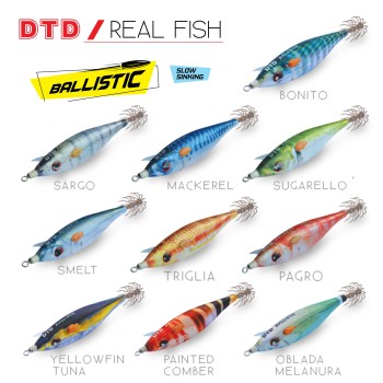 DTD BALLISTIC REAL FISH 3.0B 14.2gr 96mm SLOW SINKING