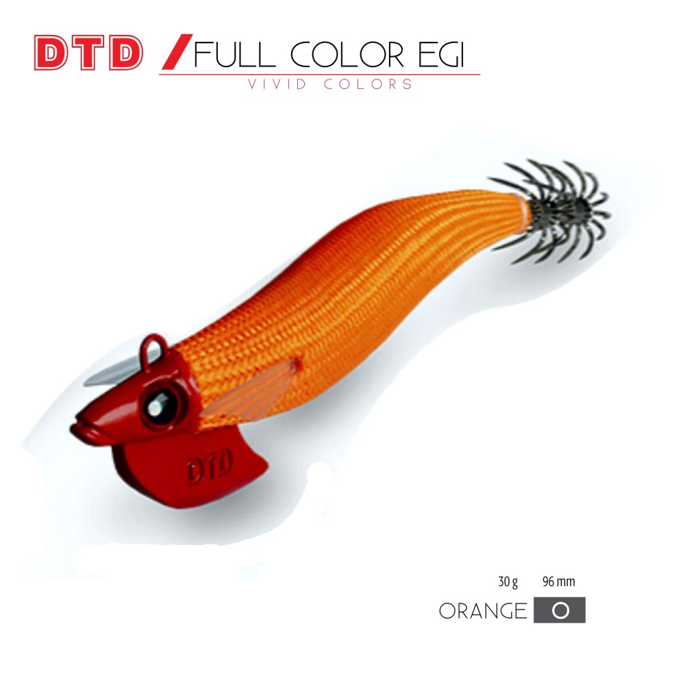 DTD FULL COLOR EGI 3.0 30gr 96mm TIP RUN