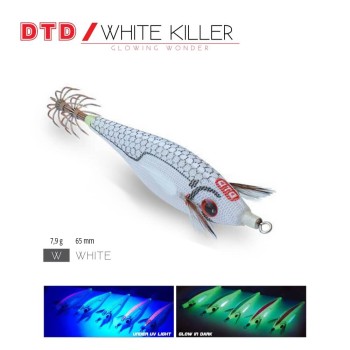 DTD WHITE KILLER BUKVA 2.0 7.9gr 65mm  WHITE