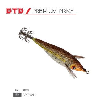 DTD PREMIUM PIRKA 2.0 8.0gr 65mm BROWN