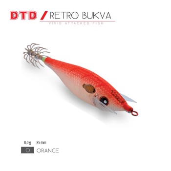 DTD RETRO BUKVA 2.0 8.0gr 65mm ORANGE