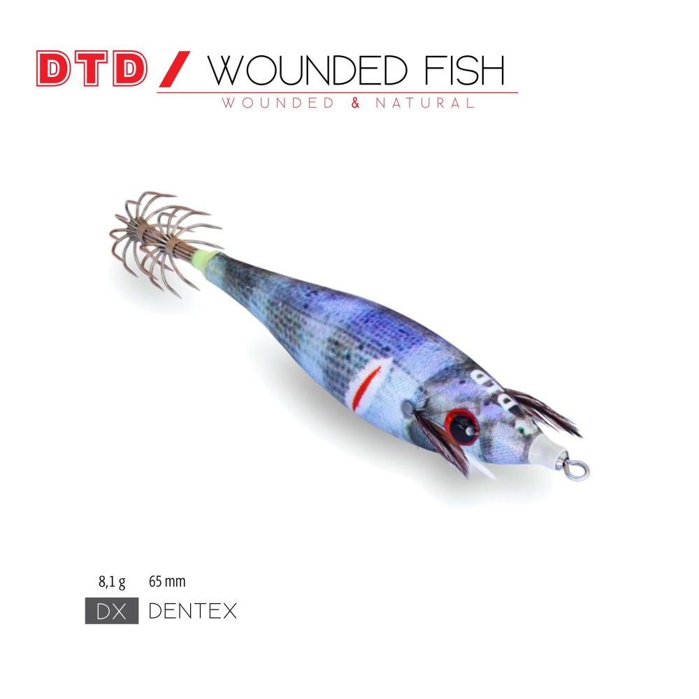 DTD WOUNDED FISH BUKVA 2.0 8.1gr 65mm NATURAL COMBER