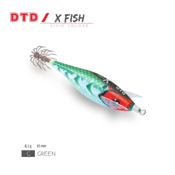 DTD X FISH 2.0 8.1gr 65mm GREEN