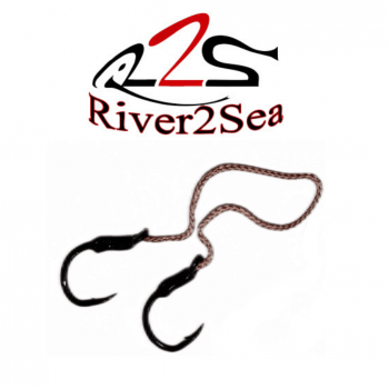 RIVER2SEA SUPPORT HOOKS DOUBLE SWING 5/0