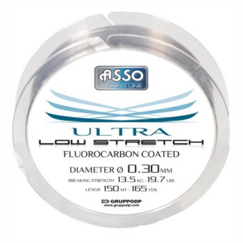 ASSO ULTRA LOW STRETCH FLUOROCARBON COATED 150m