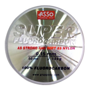 ASSO SUPER FLUOROCARBON 100% 50m