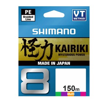 shimano Kairiki 8 Multi Color 150μ.