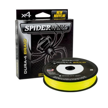 SPIDERWIRE DURA 4  X4 PE BRAID 150M ΚΙΤΡΙΝΟ