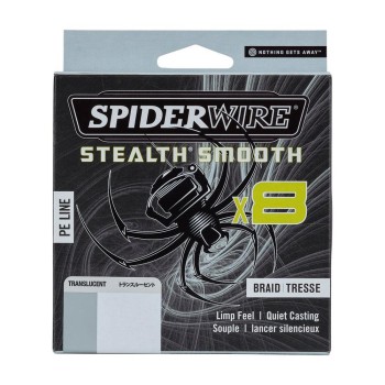 SPIDERWIRE STEALTH® SMOOTH8 X8 PE BRAID 300m ΛΕΥΚΟ